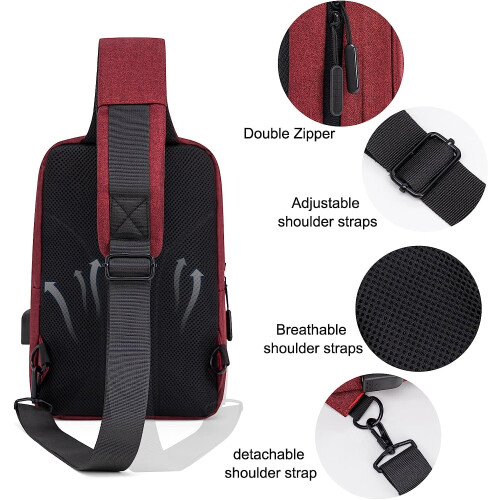 Sac bandoulière messager (1 pièce) 1