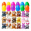Easter Eggs with Plush Animal Toys 12/24/36 Pack 6
