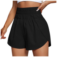 Women's Summer Casual High-Waisted Elastic Shorts