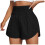 Women's Summer Casual High-Waisted Elastic Shorts 1