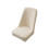 Dining Chair Cover Stretch Fabric Curved Back 1 Pack 1