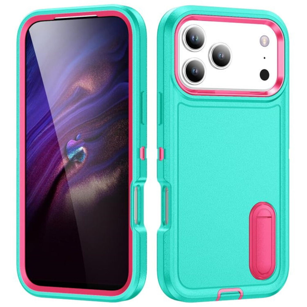 Iphone 17 Pro Max Case With Kickstand Rugged Green 9418476970955