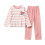 Julefamilie matchende flannel pyjamassæt 4