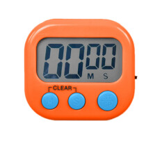 Digital Kitchen Timer Count Up Down Orange