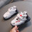 Sneakers Soilsithe LED do Chailíní Bána Méid 1 5