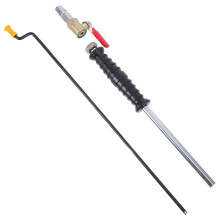 Car tire inflator rod for large vehicles and electric cars