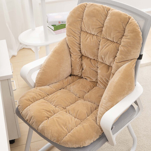 Ergonomic Memory Foam Seat Cushion with Lumbar Support and 1