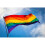 Polyester-Regenbogenflagge für den Außenbereich, 60 x 90 cm 6