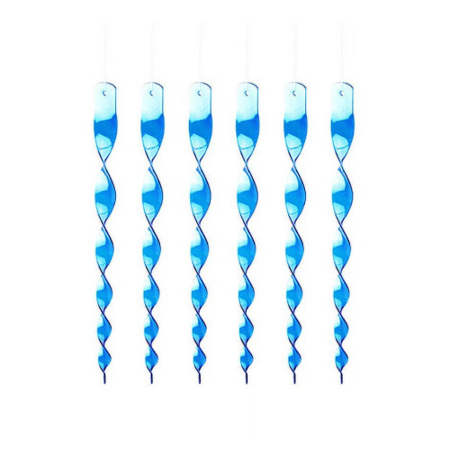 Reflective Bird Scare Rods Spiral Deterrent 12-Pack