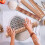 Set van 6 Wood Clay Modeling Pattern Rollers Kit, Clay Rolling Pin Textured Hand Roller Houten Handvat Aardewerk Tools Set 5