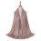 Women's cotton head scarf solid color long wrap 4
