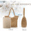 Stor sommerstrandtaske i boho-stil til kvinder 4