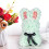 Rose Bunny Plush Toy for Valentine's Day Romantic Gift 4