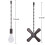 Ceiling Fan Pull Chain Frosted Glass 12 Inch Silver 5