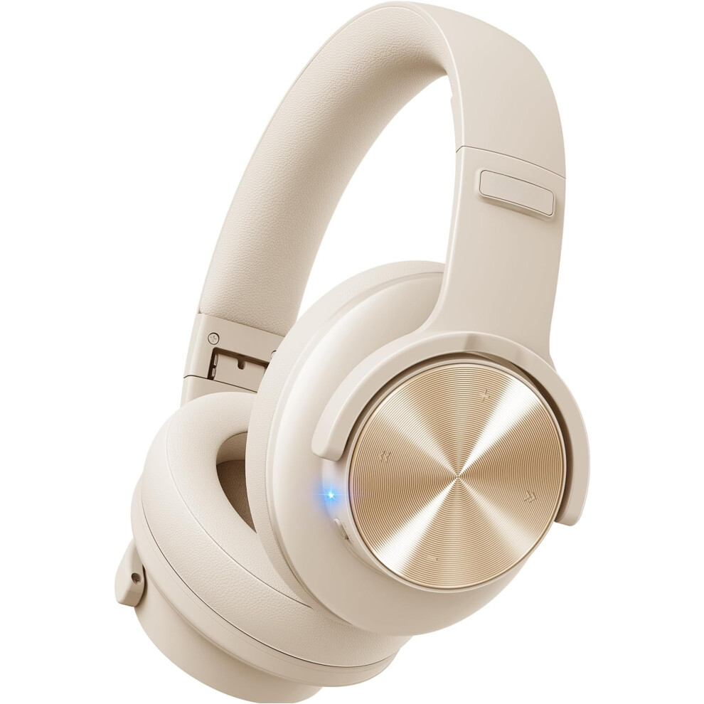 B8 Over-Ear Headphones Khaki 120H Playtime White 975221292827