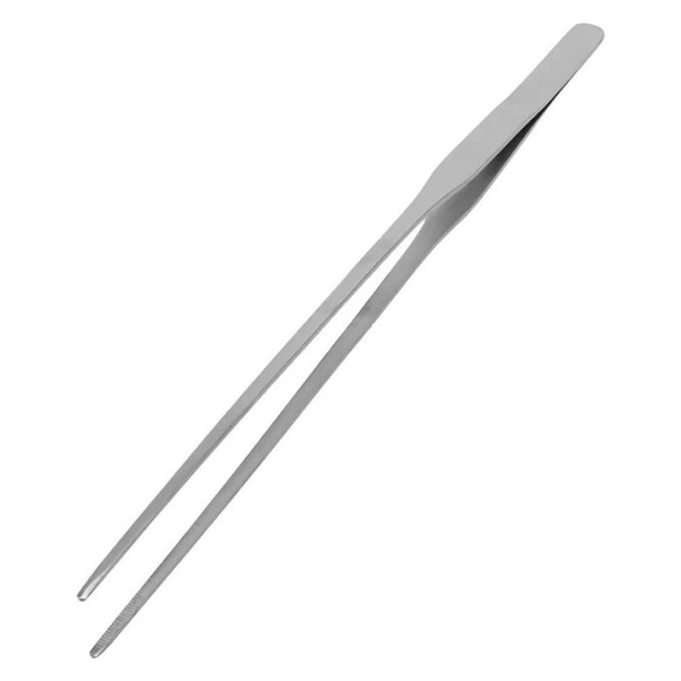 Stainless Steel Aquarium Tweezers Straight 27cm