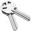Brass Blank Key Blanks 100 Pack 1