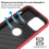 Capa Xhy para iPhone 15 Pro Max, resistente a impactos de nível militar. 4