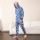 Familiekerstpyjama's met capuchon en sneeuwpopprint 5