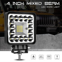 LED Work Light Bar 4 Inch Spot Flood 82W