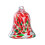 Glass Bells Christmas Tree Decorations 3.6 inch 1