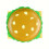 Women's PU Leather Coin Wallet Burger Shape Small Card 5