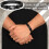 Pulseira masculina trançada em couro marrom (1 peça) 2