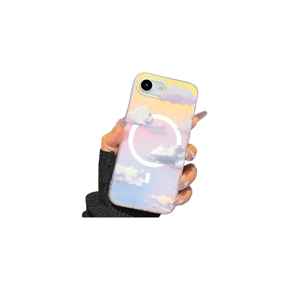 Iphone 16E Iridescent Cloud Case Magsafe Compatible 962029951254