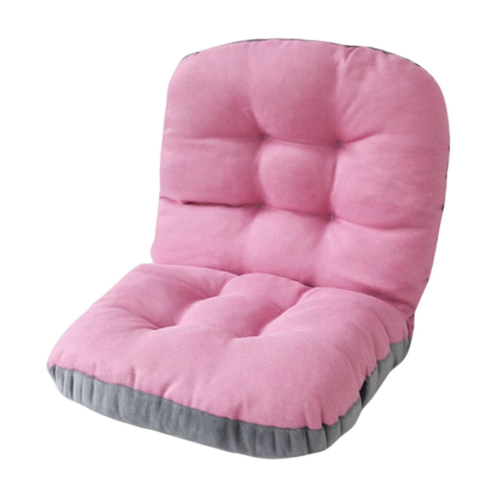 Non-Slip Rocking Chair Cushion Plush With Ties Pink 962029931027