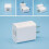 USB-Wandladegerät mit zwei Anschlüssen, 12 W, 2er-Pack 3
