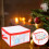 Caixa de plástico para guardar enfeites de Natal, com 2 bandejas e 32 bolas. 3