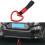 PVC car tow handle strap round charm JDM styling 8