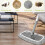 Flat Mop Replacement Cloth Covers 5-Pack Microfiber Fleece 7