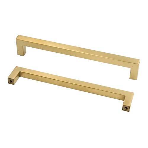 Cabinet Pulls Brushed Nickel Square10Pack8.8in Centers