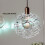 Hollow Ball Pendant Light Shade Silver Iron 1 Piece 1