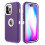 Capa para iPhone 14 Pro Max, resistente a impactos de nível militar, 3 em 1. 3
