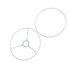 Metalen ring voor lampenkapframe van een kroonluchter (1 stuk)