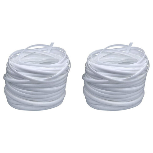 Kit de reparo de vime sintético branco (2 unidades)