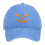 Halloween-hat i bomuld, lyseblå, justerbar baseballkasket 1