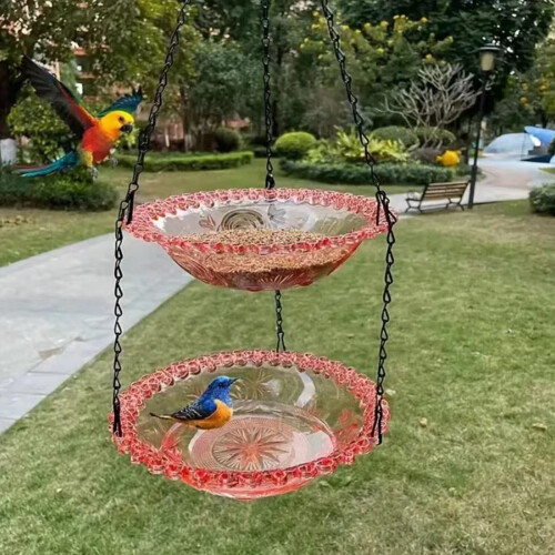 Outdoor hanging bird feeder balcony feeder