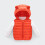 Baby-Steppweste, orange, 6–12 Monate 2