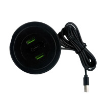 Nabíjacia stanica s USB portom na stôl, typ C3Port