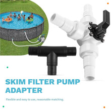 Pool 3-Way Diverter Valve Kit 1.25Inch or 1.5Inch Female Universal Combination Hose Combo Adapter Pool Accessories