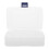 Caja rectangular de plástico blanco para guardar hojas de sierra 1