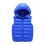 Doudoune sans manches à capuche bleue pour garçon, taille 7-8 ans 3