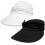 Chapéu de sol feminino com aba larga e proteção UV UPF50+ (pacote com 2) 4