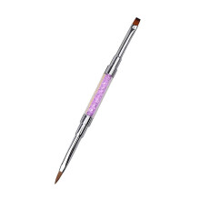 Pincel de doble punta para decoración de uñas, bolígrafo para pintura acrílica UV en gel.