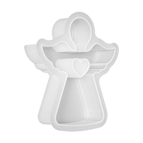 Καλούπι κεριού σιλικόνης 3D Angel για κερί και ρητίνη