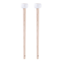 1 Pair Drum Percussion Cotton Linen Head Instrument Accessory Timpani Sticks for Drum Percussion