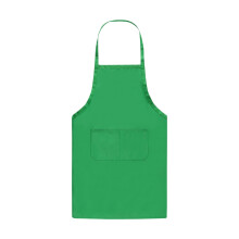 Justerbart kjøkkenforkle i polyester med lomme foran, 1 stk.